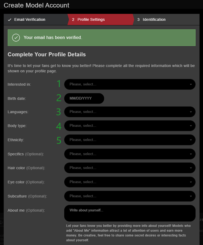 how to become a stripchat model