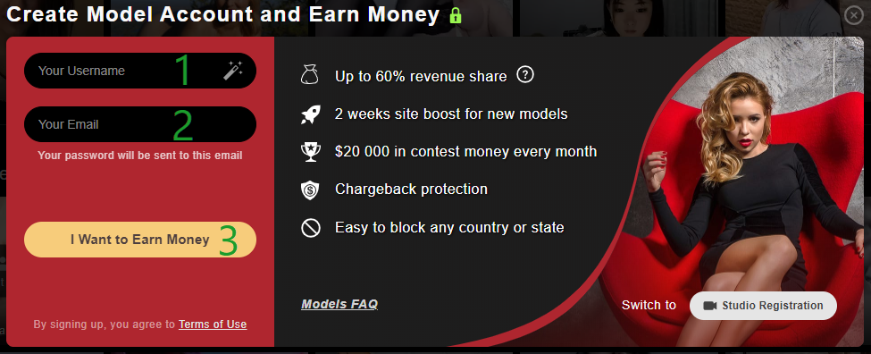 how to become a stripchat model